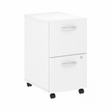 Bush Business Furniture Studio C 2 Drawer Mobile File Cabinet - 15.7