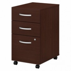 Bush Business Furniture Studio C 3 Drawer Mobile File Cabinet - 15.7