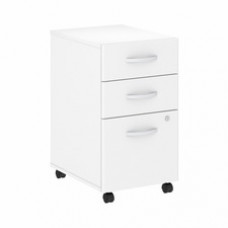 Bush Business Furniture Studio C 3 Drawer Mobile File Cabinet - 15.7
