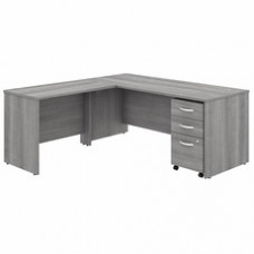 Bush Business Furniture Studio C 72w X 30d L Shaped Desk With Mobile File Cabinet And 42w Return - 72