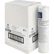 Business Source Thermal Printable Paper - White - 8 1/2
