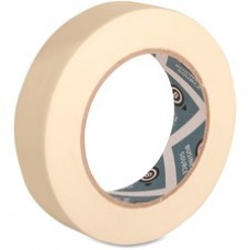 Business Source Utility-purpose Masking Tape - 1" Width x 60 yd Length - 3" Core - Crepe Paper Backing - 1 Roll - Tan