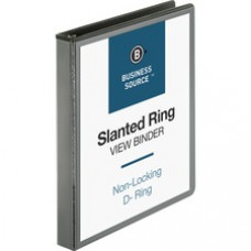 Business Source Basic D-Ring View Binders - 1