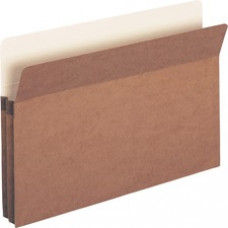 Business Source Redrope Legal Expanding File Pockets - Legal - 8 1/2" x 14" Sheet Size - 1 3/4" Expansion - Straight Tab Cut - Redrope - Redrope - Recycled - 25 / Box