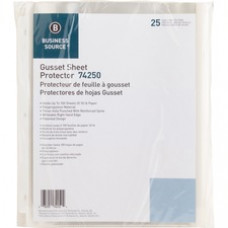 Business Source Heavy-duty Sheet Protectors - 8.5