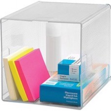 Business Source Clear Cube Storage Cube Organizer - 6