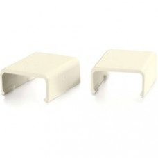 C2G Wiremold Uniduct 2700 Cover Clip - Ivory - Joint Cover - Ivory - 1 Pack - Polyvinyl Chloride (PVC) - TAA Compliant