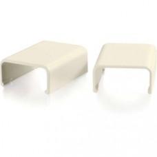 C2G Wiremold Uniduct 2800 Cover Clip - Ivory - Joint Cover - Ivory - 1 Pack - Polyvinyl Chloride (PVC) - TAA Compliant