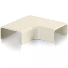 C2G Wiremold Uniduct 2800 9 Flat Elbow - Ivory - Elbow - Ivory - 1 Pack - Polyvinyl Chloride (PVC) - TAA Compliant