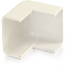 C2G Wiremold Uniduct 2800 External Elbow - Ivory - Elbow - Ivory - 1 Pack - Polyvinyl Chloride (PVC) - TAA Compliant