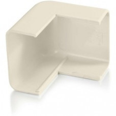 C2G Wiremold Uniduct 2900 External Elbow - Ivory - Elbow - Ivory - 1 Pack - Polyvinyl Chloride (PVC) - TAA Compliant