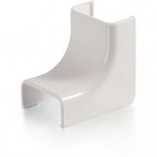 C2G Wiremold Uniduct 2800 Internal Elbow - White - Elbow - White - 1 Pack - Polyvinyl Chloride (PVC) - TAA Compliant