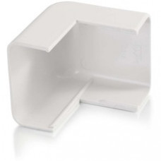 C2G Wiremold Uniduct 2900 External Elbow - White - Elbow - White - 1 Pack - Polyvinyl Chloride (PVC) - TAA Compliant
