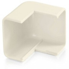 C2G Wiremold Uniduct 2800 External Elbow - Fog White - Elbow - Fog White - 1 Pack - Polyvinyl Chloride (PVC) - TAA Compliant