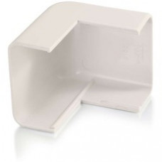 C2G Wiremold Uniduct 2900 External Elbow - Fog White - Elbow - Fog White - 1 Pack - Polyvinyl Chloride (PVC) - TAA Compliant