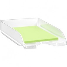 CEP Gloss Desk Tray - Desktop - White - 1 Each