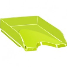 CEP Gloss Desk Tray - Desktop - Green - 1 Each