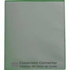 C-Line Classroom Connector Folders, Green, 25/BX, 32003 - Letter - 8 1/2