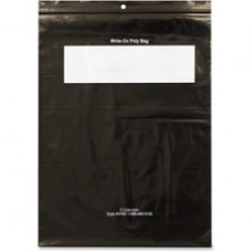 C-Line Write-On Reclosable Bags - 9" Width x 12" Length - Black - 1000/Box - Tool, Accessories