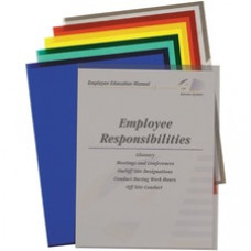 C-Line Poly Project Folders - Assorted Colors, Reduced Glare, 11 x 8-1/2, 25/BX, 62130