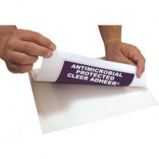 C-Line Cleer Adheer Laminating Sheets with Antimicrobial Protection - Clear, One-Sided, 9 x 12, 50/BX, 65009
