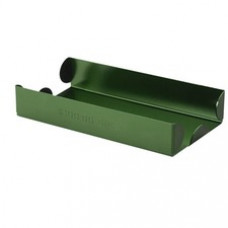ControlTek Metal Coin Tray, Dimes - 1 x Coin Tray - Green - Anodized Metal
