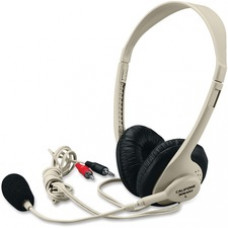 Califone 3064AV Multimedia Stereo Headset - Stereo - Mini-phone - Wired - 25 Ohm - 20 Hz - 20 kHz - Over-the-head - Binaural - Semi-open - 8 ft Cable