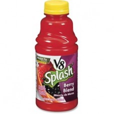 V8 Splash Fruit Juice - Berry Flavor - 16 fl oz (473 mL) - 12 / Carton