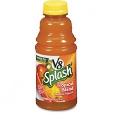 V8 Splash Fruit Juice - Tropical Flavor - 16 fl oz (473 mL) - 12 / Carton