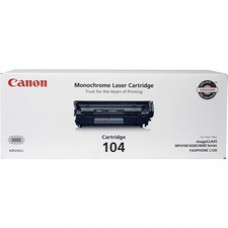 Canon Cartridge 104 Original Toner Cartridge - Laser - 2000 Pages - Black - 1 Each