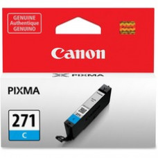 Canon CLI-271 Original Ink Cartridge - Inkjet - Standard Yield - Cyan - 1 Each