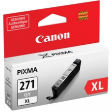 Canon CLI-271 Original Ink Cartridge - Inkjet - High Yield - Gray - 1 Each