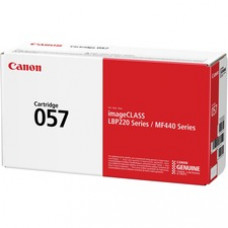 Canon 057 Original Standard Yield Laser Toner Cartridge - Black - 1 Each - 3100 Pages