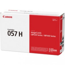Canon 057 Original High Yield Laser Toner Cartridge - Black - 1 Each - 10000 Pages