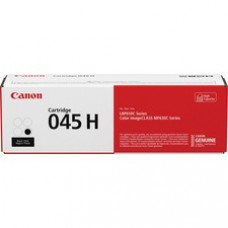 Canon 045H Original High Yield Laser Toner Cartridge - Black - 1 Each - 2800 Pages