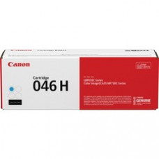 Canon 046H Original High Yield Laser Toner Cartridge - Cyan - 1 Each - 5000 Pages