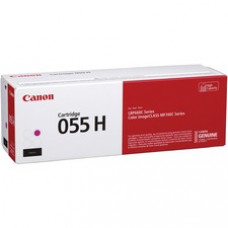 Canon 055H Original High Yield Laser Toner Cartridge - Magenta - 1 Each - 5900 Pages
