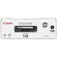 Canon Cartridge 118BK Original Toner Cartridge - Laser - 3400 Pages - Black - 2 / Pack