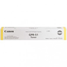 Canon GPR-51 Toner Cartridge - Yellow - Laser - 21500 Pages - 1 Each