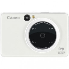 Canon IVY CLIQ+ 8 Megapixel Instant Digital Camera - Pearl White - Autofocus - Optical Viewfinder