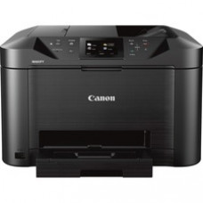 Canon MAXIFY MB5120 Wireless Inkjet Multifunction Printer - Color - Copier/Fax/Printer/Scanner - 600 x 1200 dpi Print - Automatic Duplex Print - 250 sheets Input - Color Scanner - 1200 dpi Optical Scan - Color Fax - Ethernet - Wireless LAN - Mopria -