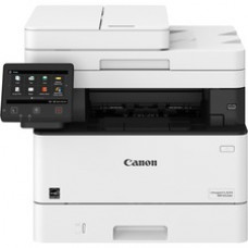 Canon imageCLASS MF452DW Wireless Laser Multifunction Printer - Monochrome - White - Copier/Fax/Printer/Scanner - 34 ppm Mono Print - 600 x 600 dpi Print - Automatic Duplex Print - Color Scanner - 300 dpi Optical Scan - Monochrome Fax - Wireless LAN - Can