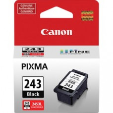 Canon PG-243 Ink Cartridge - Pigment Black - Inkjet - 180 Pages - 1 Each