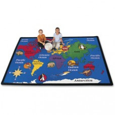 Carpets for Kids World Explorer Geography Area Rug - 99.96