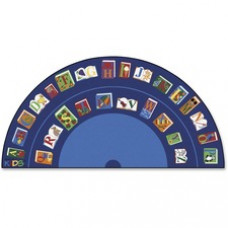 Carpets for Kids Reading/The Book Semi-circle Rug - Area Rug - 13.33 ft Length x 80