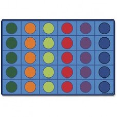 Carpets for Kids Color Seating Circles Rug - 108