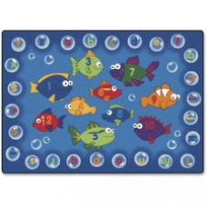 Carpets for Kids Fishing 4 Literacy Rectangle Rug - 65