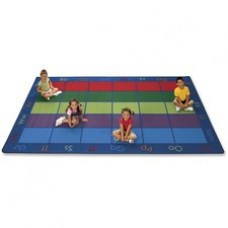 Carpets for Kids Colorful Places Seating Rug - 12 ft Length x 7.60