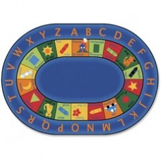 Carpets for Kids Bilingual Early Learning Oval Rug - 113