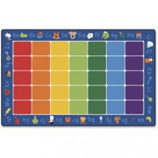Carpets for Kids Fun With Phonics Rectangle Rug - 12 ft Length x 90